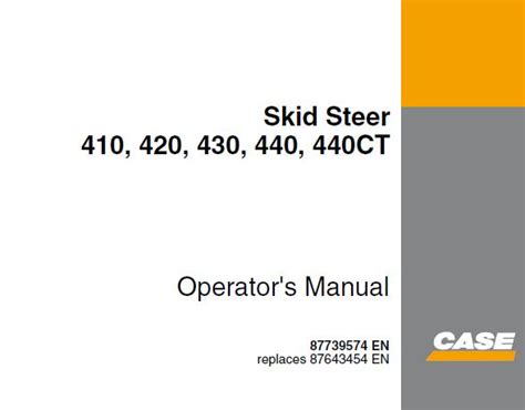 case 430 skid steer operator manual pdf|case 430 tractor wiring diagram.